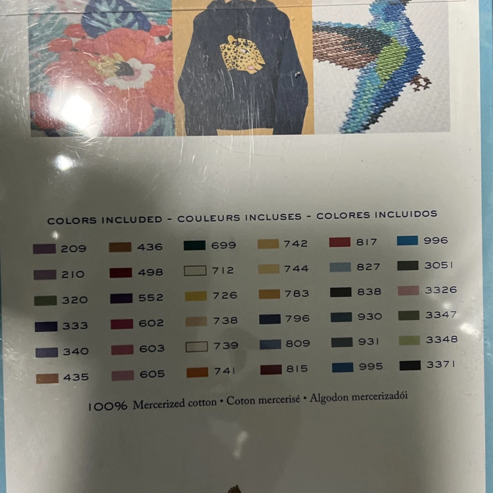 DMC Floss Popular Colors 36 Skeins 6 Strand Embroidery Thread - Image 3 of 4