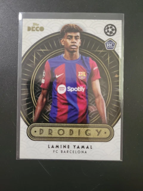 2023-24 Topps Deco UEFA Club Competitions - Prodigy Lamine Yamal (RC)