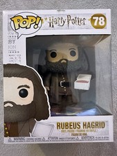 Funko Pop! Vinyl: Harry Potter Rubeus Hagrid #78 Holding a Birthday Cake