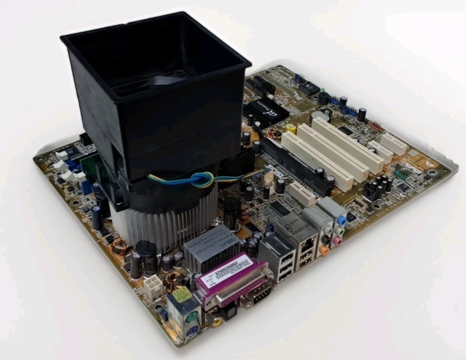 ASUS MICRO ATX P5GD1 REV SOCKET 1.05 775+INTEL PENTIUM 4 HT 3.2GHZ-512 MB DDR400 - Immagine 3 di 4