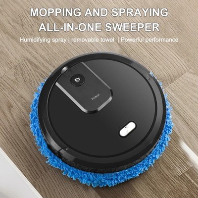   Smart Saugroboter Trocken Nass Mopp Wiederaufladbar Auto Kehrmaschine Sprayfrei U
