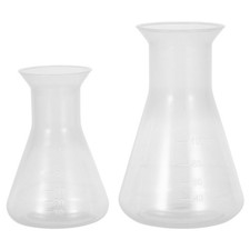  2 Pcs Fiole Erlenmeyer De Laboratoire Betters Plastique Pour Fête