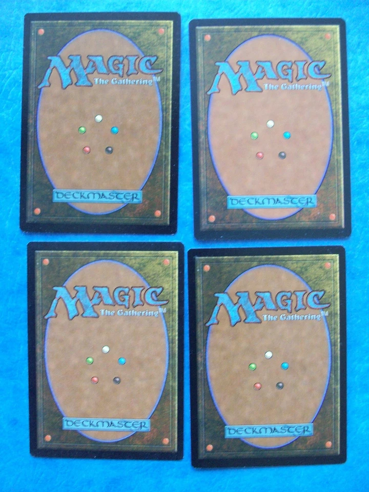 MTG Magic the Gathering QUICKSAND VISION LP X4 ACTUAL PICTURES - Image 2 of 2