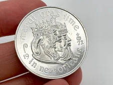 Vintage 1972 Doubloon Mardi Gras Carnival Time New Orleans Coin Token