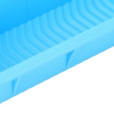 ｀2PCS Large Ice Block Molds Reusable Silicone Ice Tray Freezer Ice Container