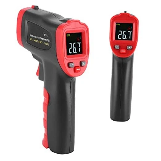 -50°C to 400°C Industrial Handheld Infrared Thermometer, with Adjustable
Opens in a new window or ta