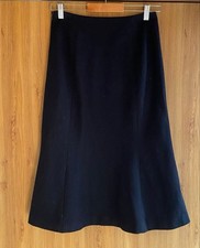 Margaret Howell Wool Skirt Navy Size 2