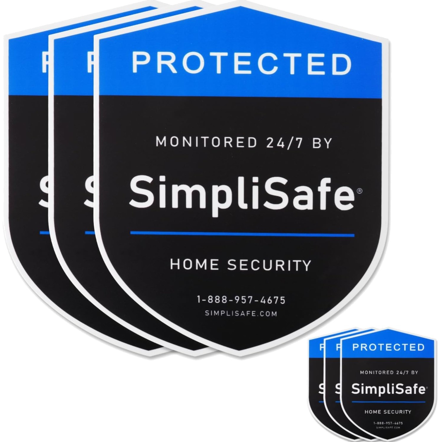 3PCS Yard Sign Compatible for SimpliSafe Home Security Syste