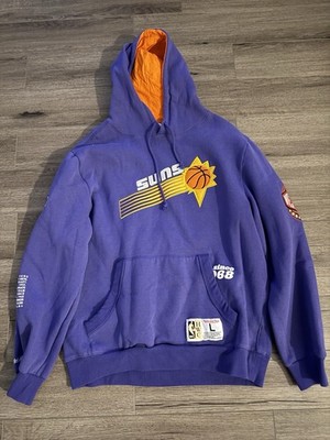 Mitchell & Ness NBA Hardwood Classics Phoenix Suns Fleece Hoodie Purple Size L