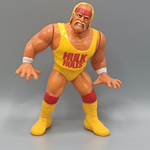 1990 WWF Hasbro Hulk Hogan Action Figure - Rare Vi...
