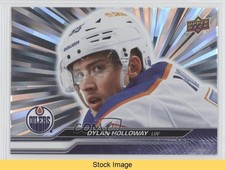 2023-24 Upper Deck Series 2 Outburst Dylan Holloway #321 READ 09jm