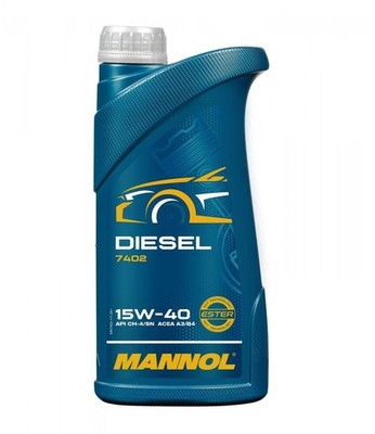 MANNOL Diesel 15W-40 1L Motoröl für VW YAMAHAS