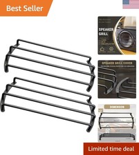 Speaker Grill Cover Metal Bar Grille Audio 12 Inches Speaker Subwoofer Grill ...