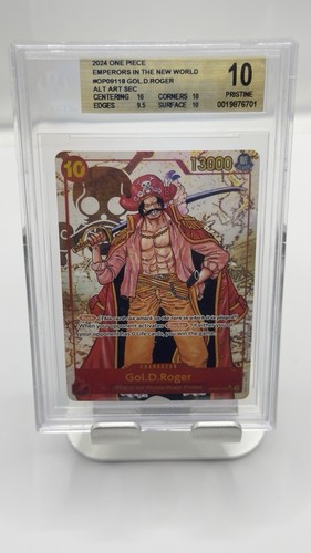 Gol.D.Roger (Alternate Art) graded BGS 10 for sale on eBay