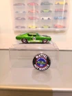 Mint Hot Wheels Redline 68 Custom Green Barracuda.