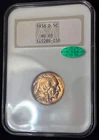 🔥1938-D Buffalo Nickel NGC MS65 CAC!! OLD FATTY HOLDER - TONED BEAUTY!!!🔥