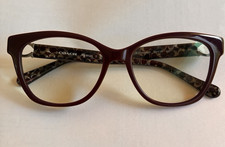 Coach Oxblood Glasses HC6120 52 16 140