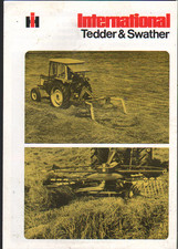 International Hay Tedder and Swather Brochure Leaflet