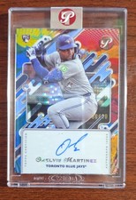 2025 Topps Pristine - Orelvis Martinez #76 Primaries Refractor /10 (RC) Auto