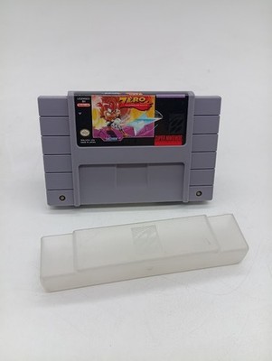 Zero The Kamikaze Squirrel SNES Authentic Cartridge + Dust Cover Tested Working