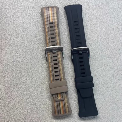 Original Huawei Fluororubber Push Release Watch Band Strap 22mm For GT6 Pro-46mm