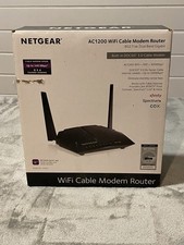 Netgear AC1200 WiFi Cable Modem Router C6220 - Open Box DOCSIS 3.0