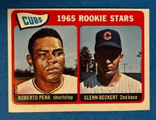 Click to enlarge Cubs 1965 Rookie Stars (Roberto Pena / Glenn Beckert)