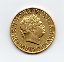 1817 Gold Sovereign, George III