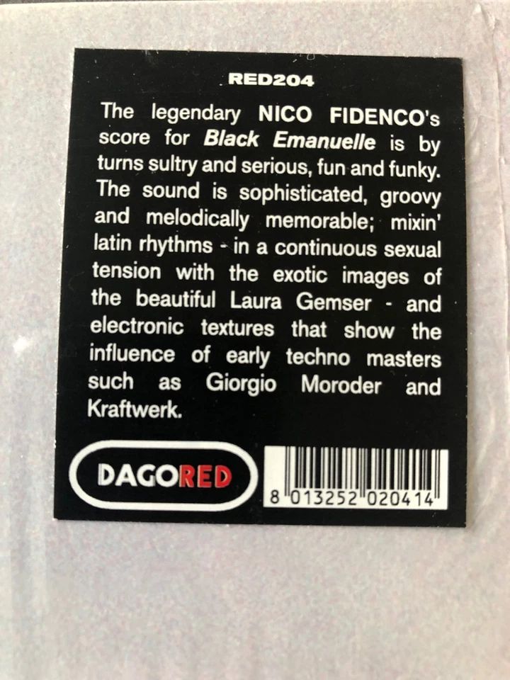 NICO FIDENCO-Black Emmanuelle LP (OST Funk Jazz Easy Library) - Photo 3/4