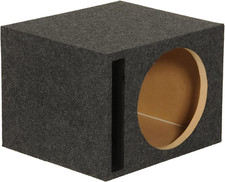 10 Inch Subwoofer Box, Vented Speaker Box for In-Car Audio