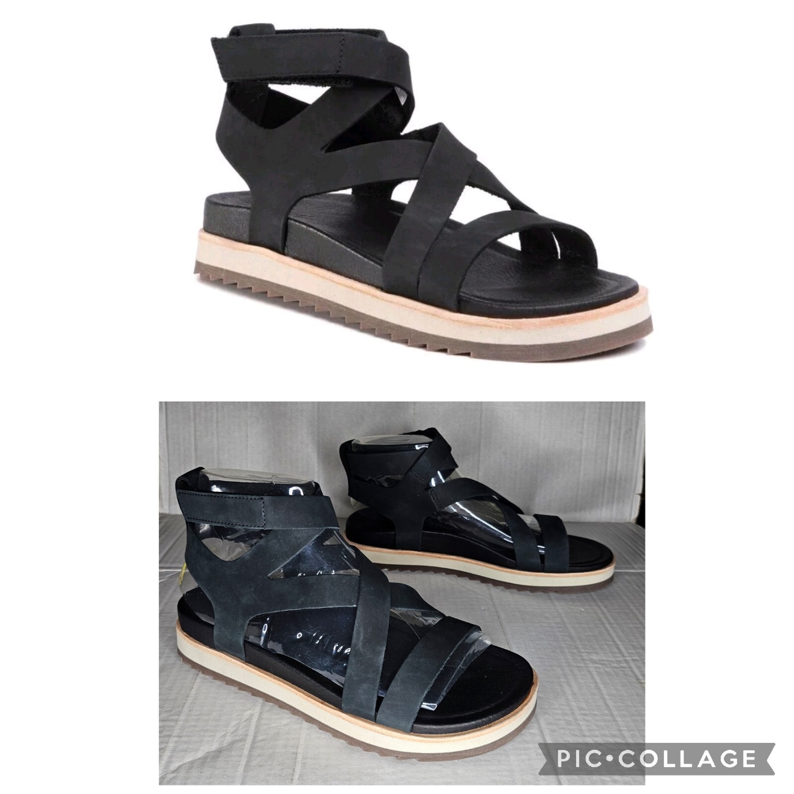 Sandali donna Merrell J000568 Juno Mid neri con cinturino scarpe performance 7