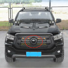 <!--F#f_0-->Matte Black Front Grille Grill Logo Cover Trim For GWM Cannon Ute 2.4T 2025 2026<!--F/-->
