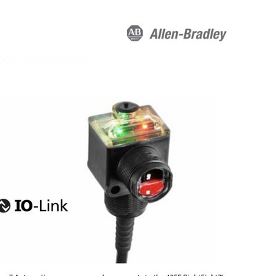 Allen Bradley 42EF-P2JBB-F4 M18 Photoelectric Sensor RightSight Range ...