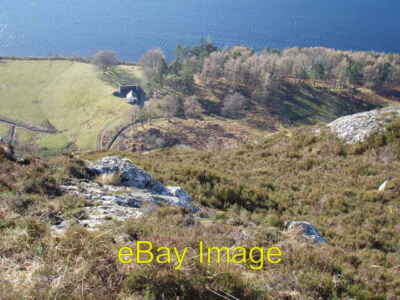 Foto 6x4 Blick hinunter auf Ardlair Lodge Ardlair\/NG9075 Blick vom Cli c2008