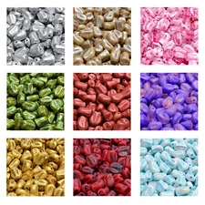 Rutkovsky 111-40108 Mini Tulip Pressed Beads Czech Glass 9x7mm Size 10g Pack