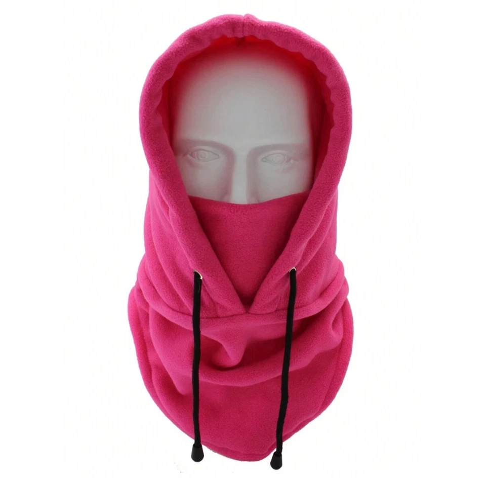 Máscara térmica de invierno polar a prueba de viento pasamontañas esquí máscara facial completa para hombres mujeres Foto 3 de 4