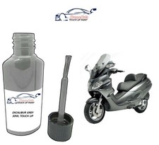 FOR PIAGGIO VESPA EXCALIBUR GREY - 738/A PAINT TOUCH UP30ML MOTORBIKE SCOOTER