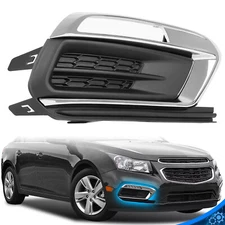 Fits Chevy Cruze 2015 2016 Fog Light Cover/Bezel Passenger Side