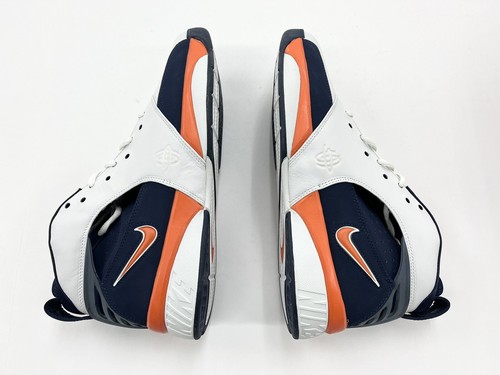 Vintage 2005 Nike Air Zoom Huarache 64 White Safety Orange SZ 11 Men Shoes. - Picture 2 of 11