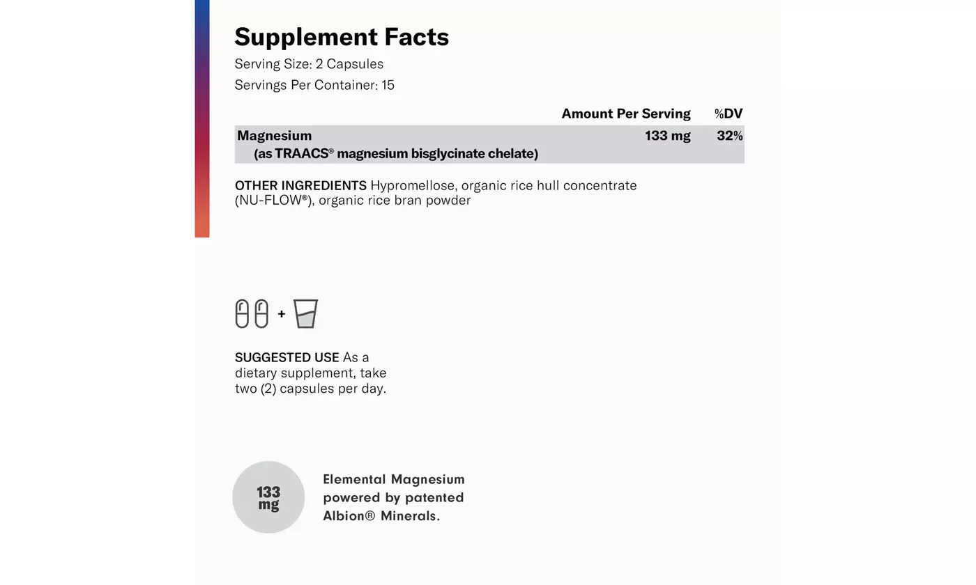 PHYSICIAN'S CHOICE MAGNESIUM Bisglycinate Chelate 30 Veggie Capsules eBay