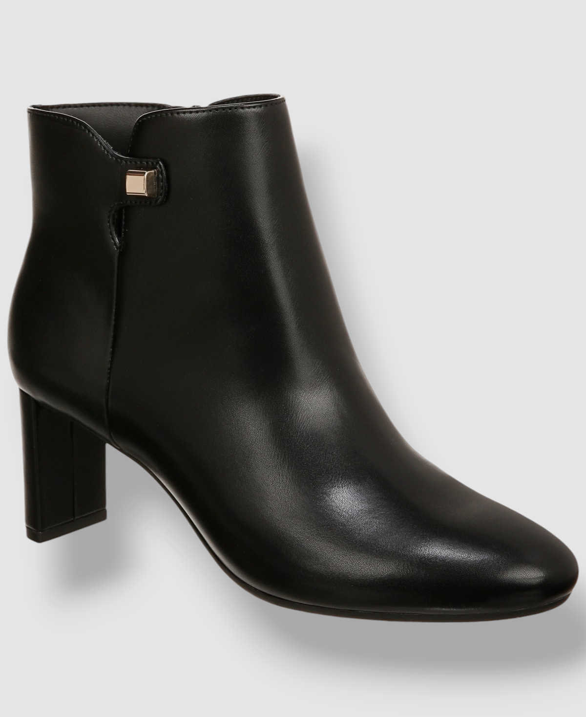 Alfani Women's Black Paam Blade Heel Dress Booties Boots Shoes Size 11M