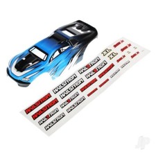 1/18 RC Truck Truggy Body shell Blue Hailstorm HBX HBX85881 Decals New