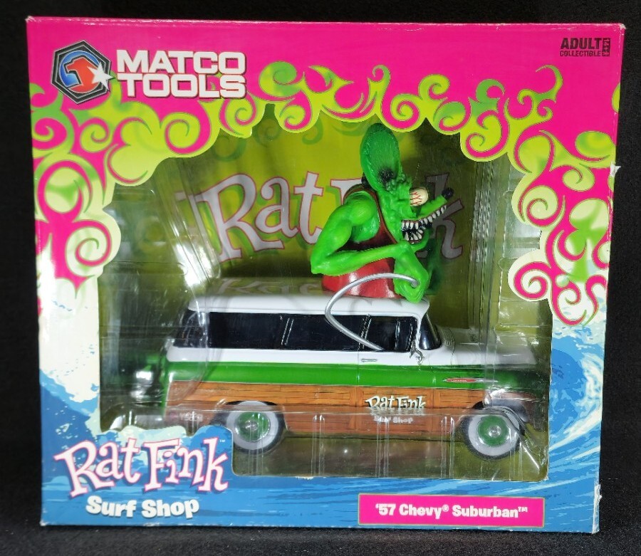 Ertl Matco Tools Rat Fink Surf Shop '57 Chevy Suburban | eBay