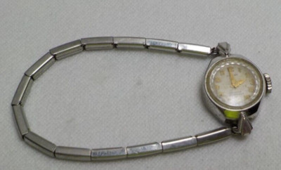VINTAGE CROTON NIVADA GRENCHEN LADIES WRIST WATCH 1OK RGP  display picture 1