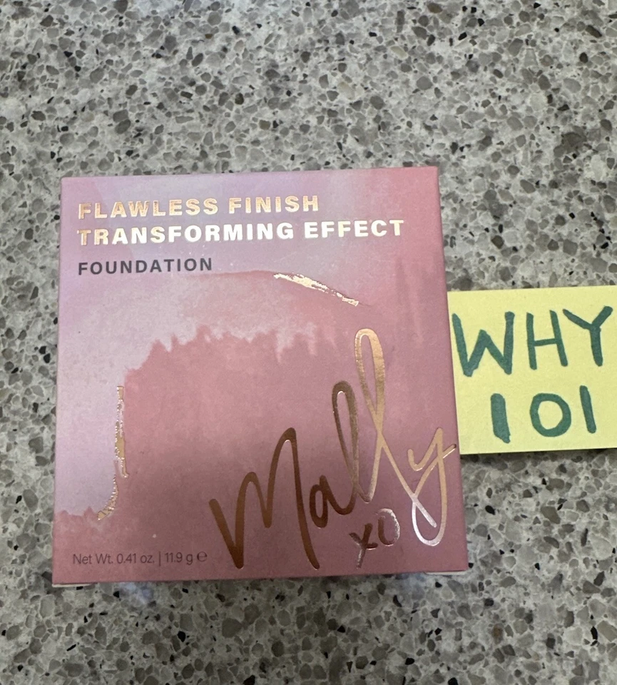 MALLY Flawless Finish Transforming Effect Foundation in MEDIUM .41oz FULL SZ $36 - Image 4 of 4