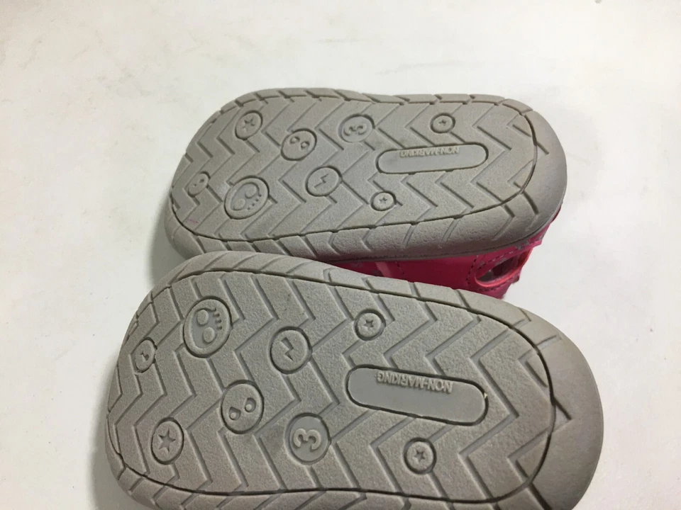 ?BABY BY OSH GOSH SZ 3 МАЛЫШЕЙ ДЕВОЧЕК РОЗОВЫЕ САНДАЛИИ - Изображение 4 из 4