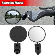 2x Rearview Mountain Bike 360&deg; Rotating Rear View Mirror Bicycle Bar End Mirror