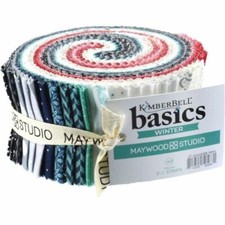Kimberbell Basics By Maywood Studio - Winter Jelly Roll Strips