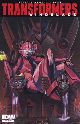 TRANSFORMERS Windblade (2015) #7 Back issue