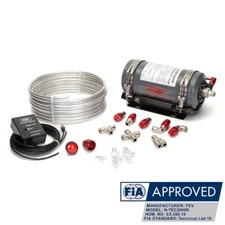 FEV 2KG NOVEC 1230 GAS FIA RACE CAR FIRE SUPPRESSION SYSTEM N-TEC2000R